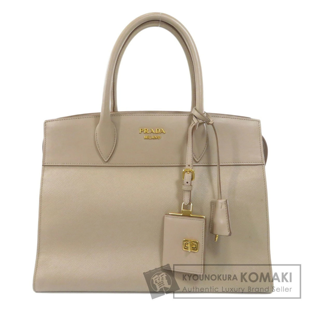 Prada Esplanade Saffiano leather bag beige